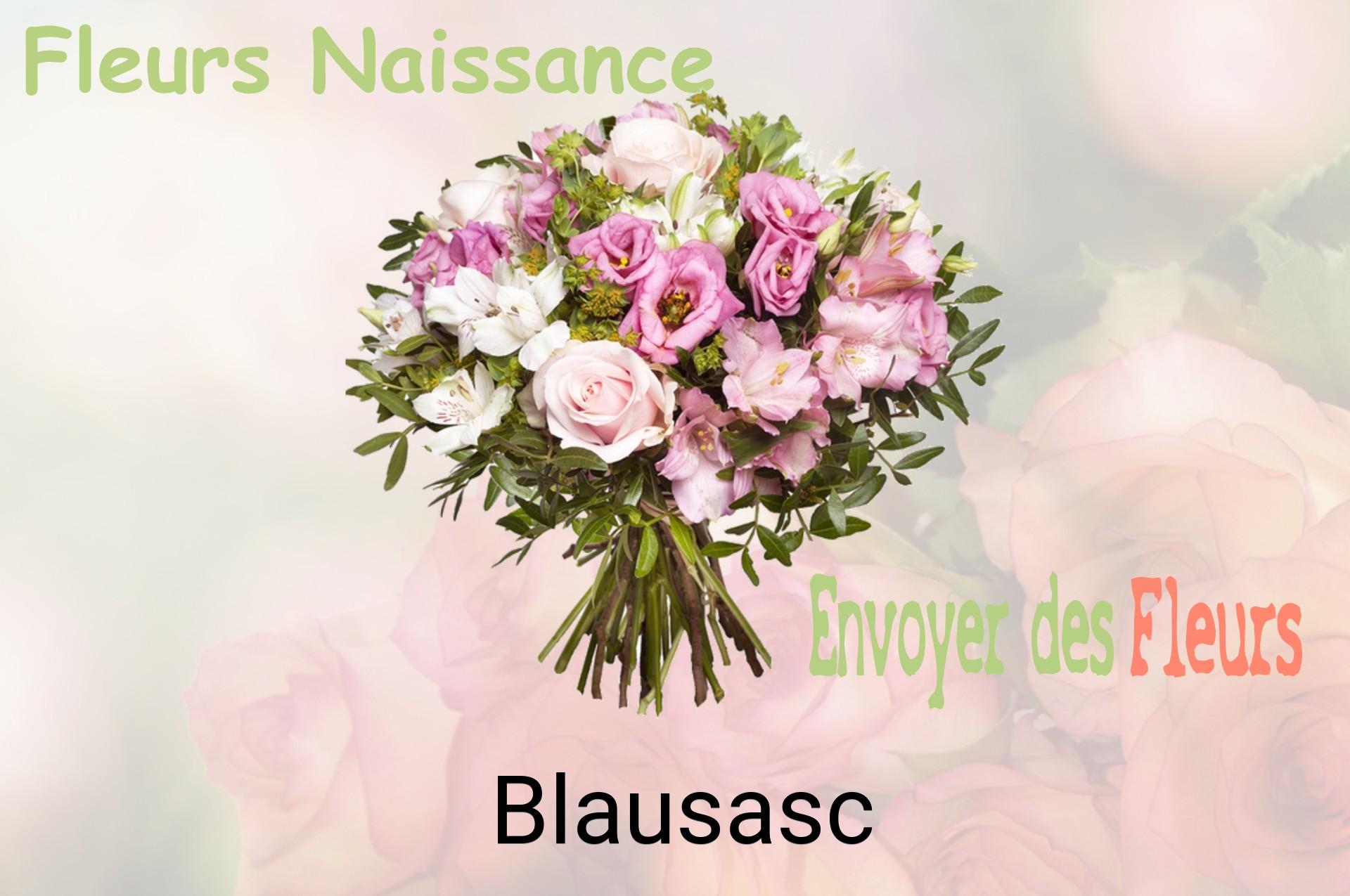 Bouquet de fleurs de naissance livré à Blausasc